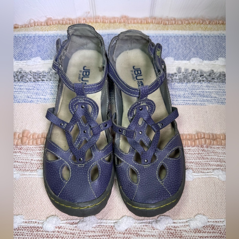 JBU Women's Dark Purple Sandals